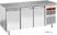 Diamond Koelwerkbank, Geforceerd, 3 deuren EN 600x400 - Top in graniet - TP3N/HG-R2 1