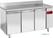 Diamond " Wand " diepvriestafel, Geforceerd, 3 deuren EN 600x400, 550 liter (zonder groep) | TPS3B/HA 1