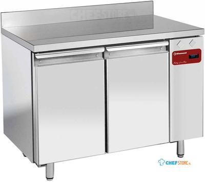 Diamond " Wand " diepvriestafel, Geforceerd, 2 deuren EN 600x400, 345 liter (zonder groep) | TPS2B/HA 1