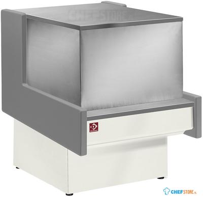 Kassa-Sectie 1000 mm - Grijs/wit, Diamond VET-1000/E8 1