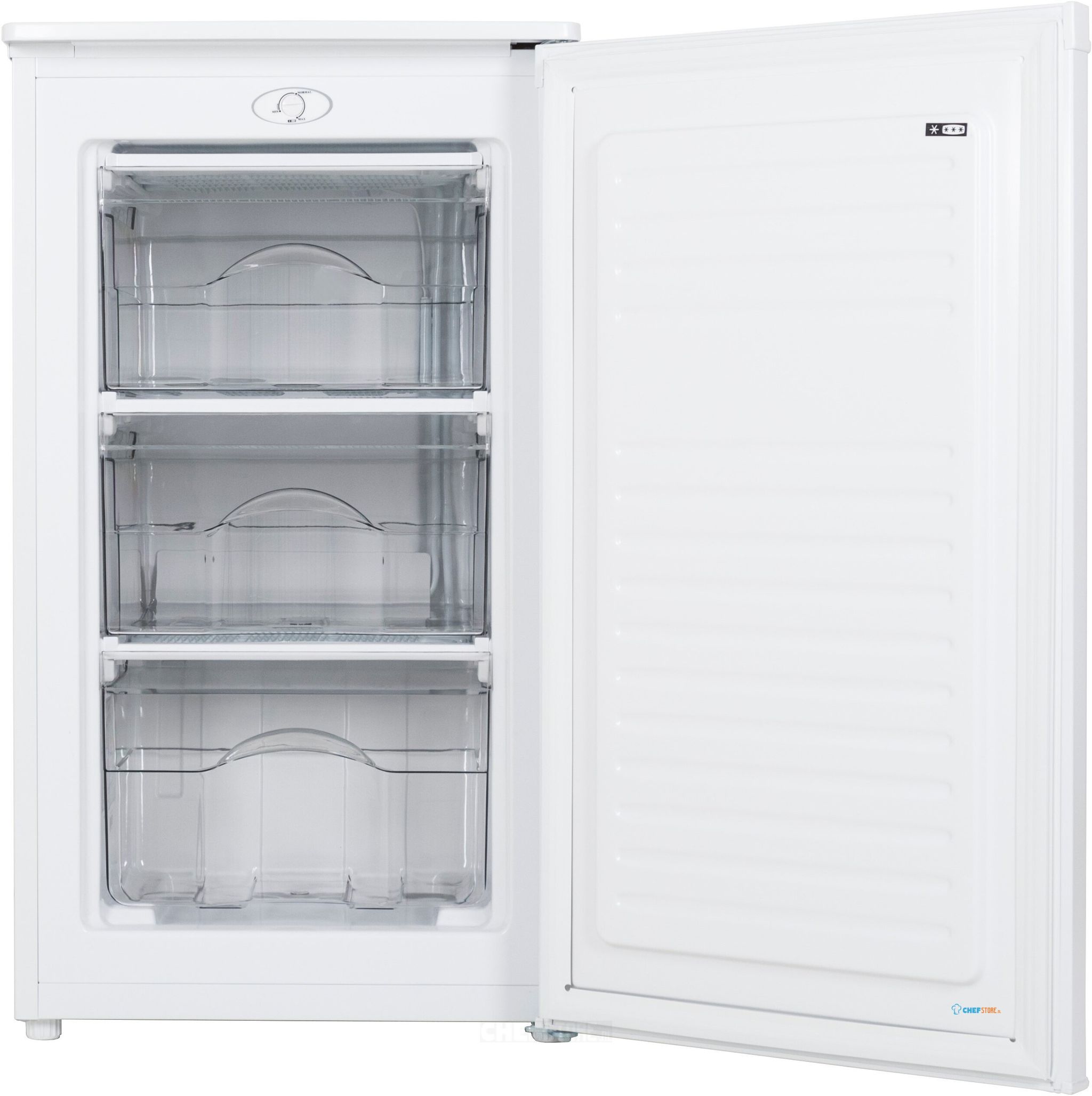 Vrieskast Tafelmodel - 64L - 3 Laden - Wit - Exquisit GS111-040EW