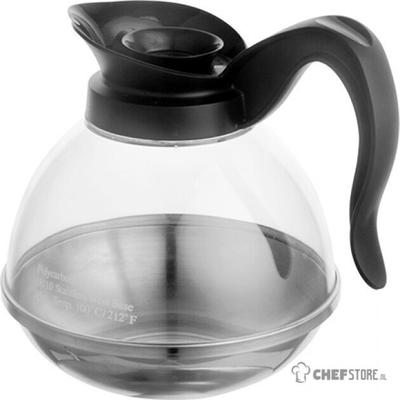 Koffiekan Glas/Rvs 1,8L (M/Deksel) | 330003 1