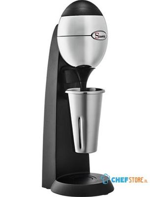 Milkshaker 0.67L - 2 Bekers (RVS+PC), 3 roerstaven - Santos DRINK MIXER #54 1