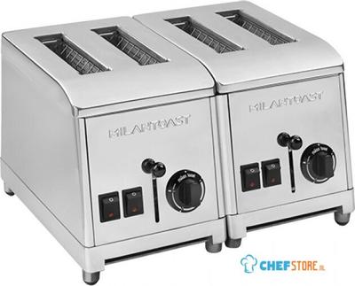 MilanToast Broodrooster Professional - 4 Sleuven - 420044 1