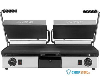 MilanToast Contactgrill Dubbel - Glad/Glad - 420084 1