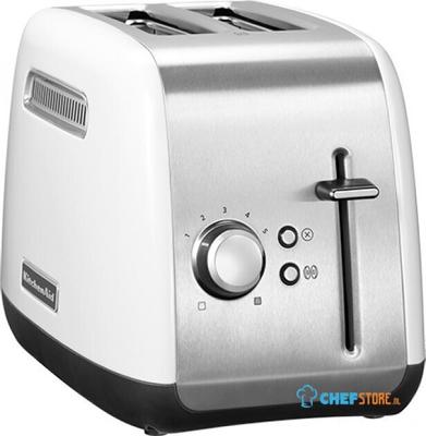 Broodrooster | 2 brede sleuven | Classic | Wit | KitchenAid 5KMT2115EWH 1