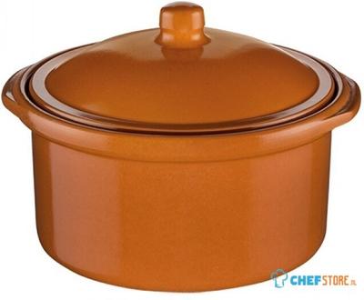 Regas Cocotte Terracotta met Deksel - Ø14 cm - 540120 1