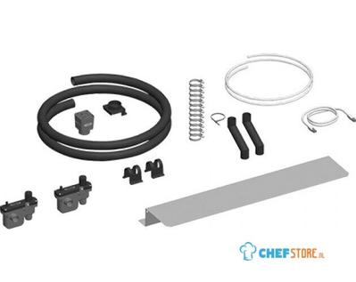 Stapelkit Cheftop normaal 1/1GN | 2 elektrische ovens | Unox XEVQC-0011-E 1