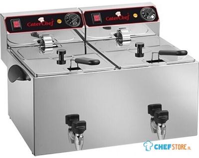 Friteuse 09L+09L | CaterChef | 680209 1