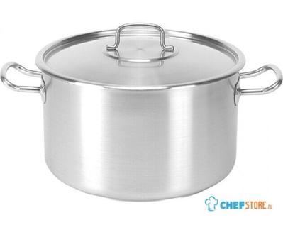 Kookpan Middel Ø35cm, 20 liter, Pujadas, RVS, 720022 1