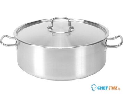 Kookpan Laag Ø50cm, 39 liter, Pujadas, RVS, 720032 1