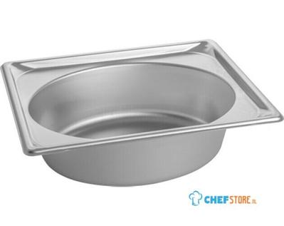 Pujadas Gastronorm Bak 1/2Gn-100Mm, 3,5 liter, RVS, 721323 1