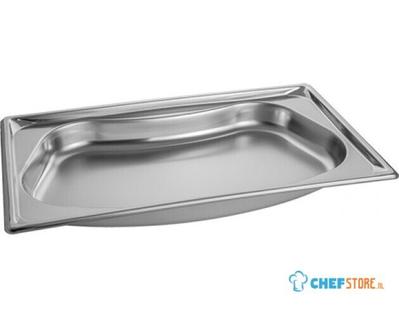Pujadas Gastronorm Bak 1/1Gn-065Mm, 4,8 liter, RVS, 721514 1