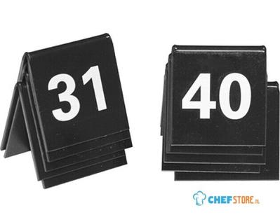 Tafelnummer Set (31T/M40) | 880113 1