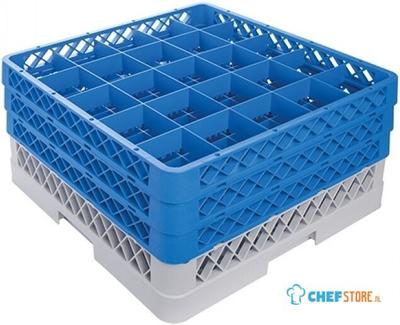 Bekerglaskorf CR-25 M/Opzet (3X CR-25) - CaterRacks CR2523 1