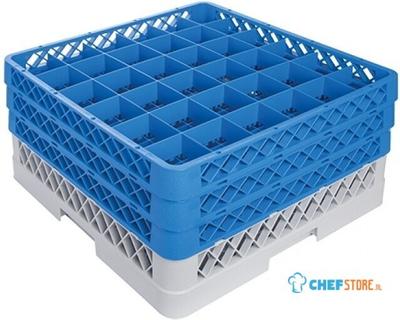 Voetglazenkorf CR-36 M/Opzet (3X CR-36) - CaterRacks CR3623 1