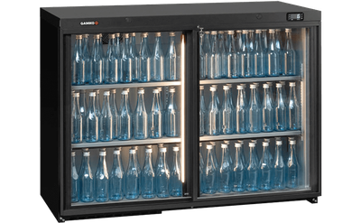 2-Deurs Barkoeling Glazen Schuifdeuren | 120 breed | Gamko MG3/275SD 1