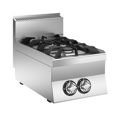 Mareno M1-600 Gaskooktoestel met 2 Branders, 40cm - C64G 1