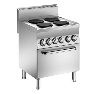 Mareno M1-600 Elektrisch Kooktoestel met 4 Kookplaten en Elektrische Oven, 70cm - C6FES7E 1