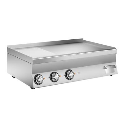 Mareno M1-600 Elektrische Bakplaat met 2/3 Gladde/1/3 Geribbelde Verchroomde Plaat, 100cm - FT610EMC 1