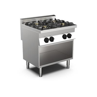 Mareno M0-700 Line Gaskooktoestel, 4 Branders, 80cm - Gastro-Inox 170.402 1