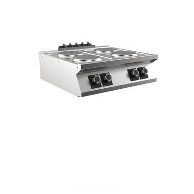 Mareno M1-700 Kooktoestel 4 Ronde Platen - 80cm -  171.131 1