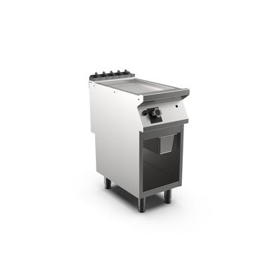 Mareno M1-700 Gasbakplaat Met Geribbelde Mat Verchroomde Plaat - 40cm -  171.207 1