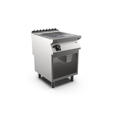 Mareno M1-700 Gasbakplaat Met 2/3 Gladde En 1/3 Geribbelde Verchroomde Plaat - 60cm -  171.216 1