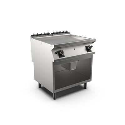 Mareno M1-700 Gasbakplaat Met Gladde Mat Verchroomde Plaat - 80cm -  171.219 1