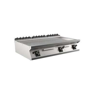Mareno M1-700 Gasbakplaat Met Gladde Mat Verchroomde Plaat - 120cm -  171.225 1
