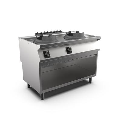 Mareno M1-900 Wokbrander Met 2 Branders - 2x 14kW - 100cm -  191.158 1