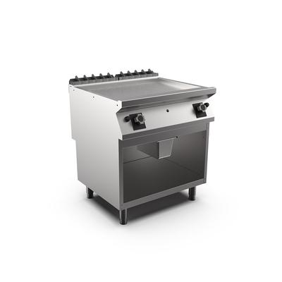 Mareno M1-900 Gasbakplaat Met Gladde Mat Verchroomde Plaat - 80cm -  191.219 1