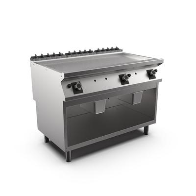 Mareno M1-900 Gasbakplaat Met Gladde Mat Verchroomde Plaat - 120cm -  191.227 1