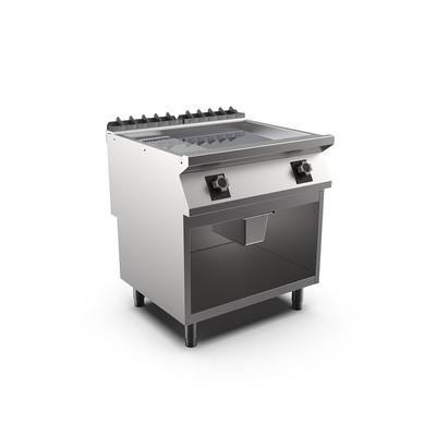 Mareno M1-900 Elektrische Bakplaat Met 2/3 Gladde En 1/3 Geribbelde Verchroomde Plaat - 80cm -  191.256 1
