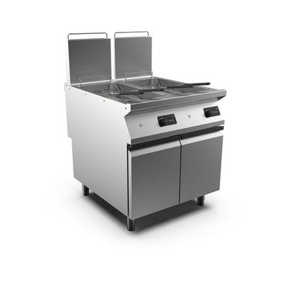 Mareno M1-900 Gasfriteuse 2x 23 Liter - Met Deur - Digitaal Instelbaar - 80cm -  191.406 1