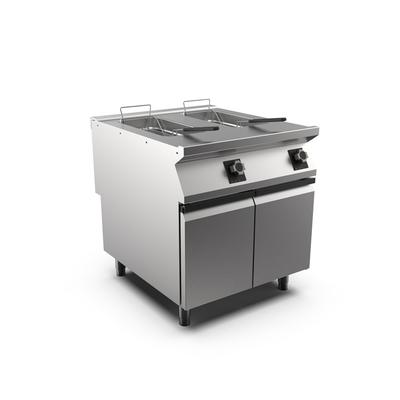 Mareno M1-900 Elektrische Friteuse 2x 15 Liter - Met Deuren - 80cm -  191.410 1