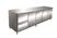 Gastro-Inox RVS GN Koelwerkbank met 3 Deuren en 2 Laden, Geforceerd Gekoeld - 202.243 1