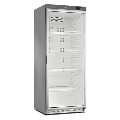 Marecos Roestvaststalen GN2/1 Koeling met Glasdeur 600 Serie, Statisch Gekoeld met Ventilator - Gastro-Inox 221.104 1