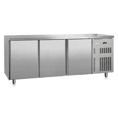 Marecos Softline RVS Gekoelde Werkbank 600mm Diep Met 3 Deuren - Gastro-Inox 222.015 1