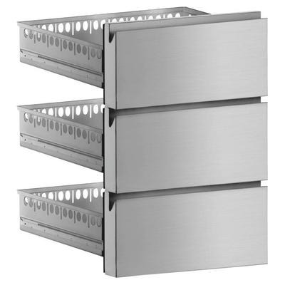Marecos RVS Ladenkit Werkbank 600mm Diep, 3x 1/3 - Gastro-Inox 222.044 1