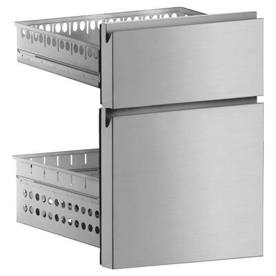 Marecos RVS Ladenkit Werkbank 700mm Diep, 1x 2/3 + 1x 1/3 - Gastro-Inox 222.049 1