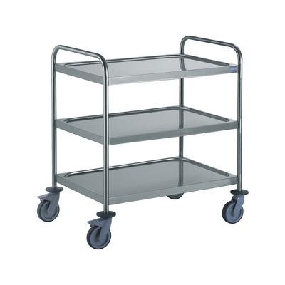 Serveerwagen 3 Bladen Roestvast Staal AISI 304 800x500mm - 307.112 1