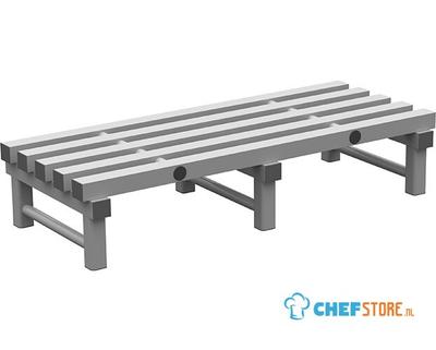 308.066 REA Grey opslagrooster/vlonder 1000(l)x400(d)x250(h)mm