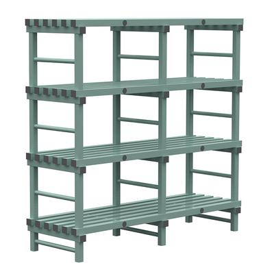 REA Eurostelling 4 Schappen 1800(l)x600(d)x1750(h)mm, Gastro-Inox 308.164 1