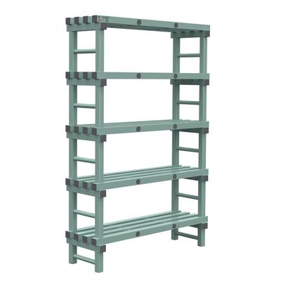 REA Eurostelling 5 Schappen 1200(l)x400(d)x1850(h)mm, Gastro-Inox 308.171 1