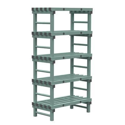 REA Eurostelling 5 Schappen 1000(l)x500(d)x1850(h)mm, Gastro-Inox 308.180 1