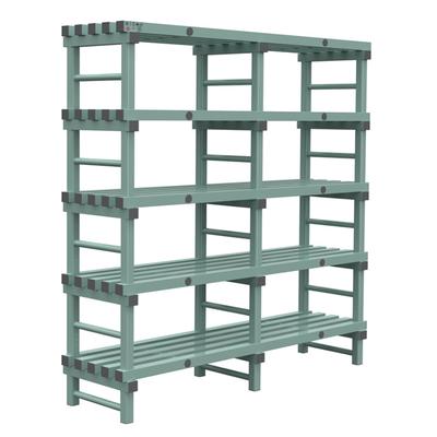 REA Eurostelling 5 Schappen 1800(l)x500(d)x1850(h)mm, Gastro-Inox 308.184 1