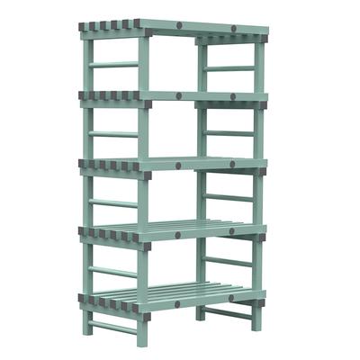REA Eurostelling 5 Schappen 1000(l)x600(d)x1850(h)mm, Gastro-Inox 308.190 1