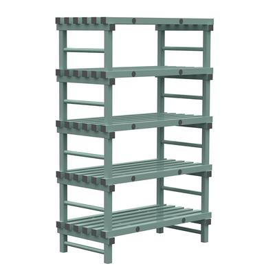 REA Eurostelling 5 Schappen 1200(l)x600(d)x1850(h)mm, Gastro-Inox 308.191 1