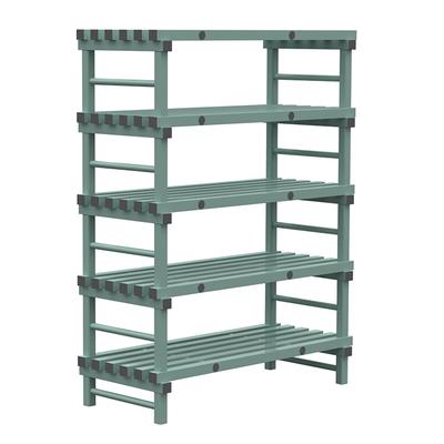REA Eurostelling 5 Schappen 1400(l)x600(d)x1850(h)mm, Gastro-Inox 308.192 1